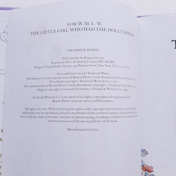 Beatrix Potter hardcover books Lot of 8 books - Picture 14 of 16